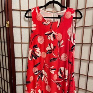 Kasper Fun Swing Dress - Size 14